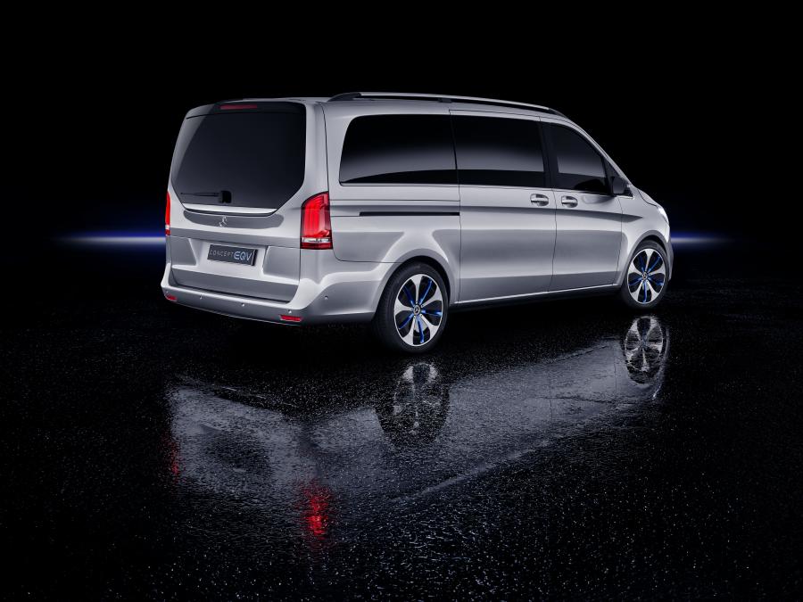  Mercedes-Benz Concept EQV (W447) 2019 года  (фото 3 из 31)